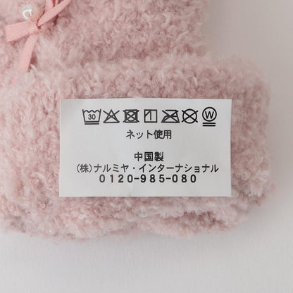 珍珠蝴蝶結手套