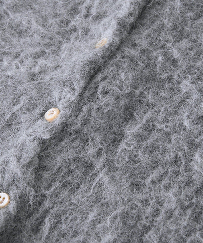 【蓬鬆柔軟】毛絨短款開衫