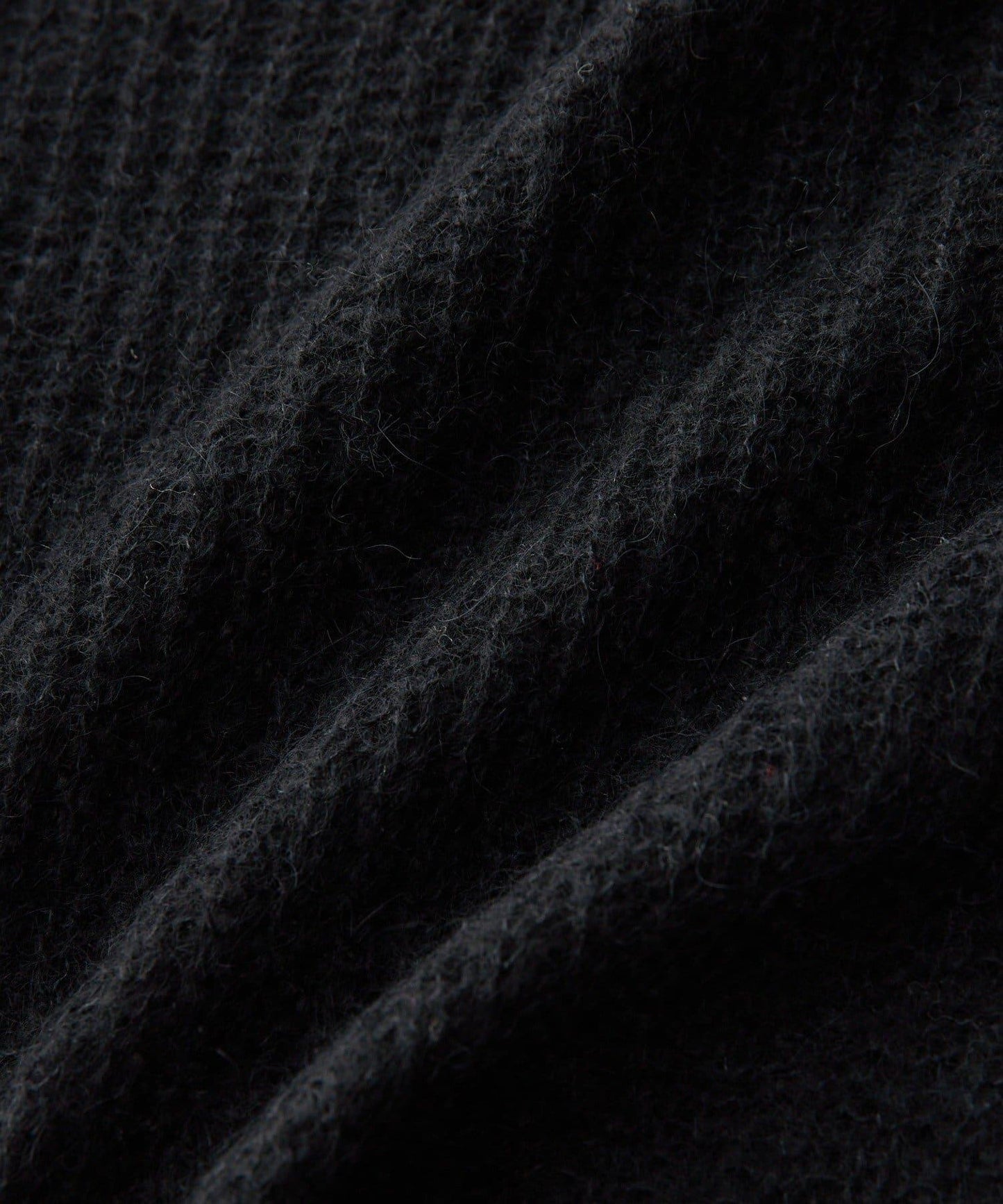 【輕盈感◎】附圍巾羊駝毛寬鬆針織衫