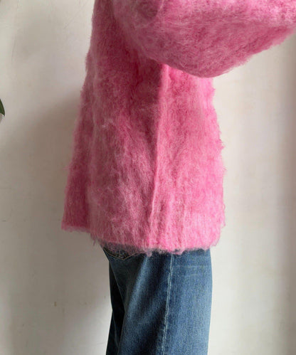 拉絲工藝銀色紐扣開衫