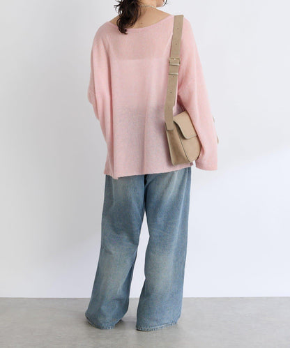 【煥新升級】2way亮片透視針織衫