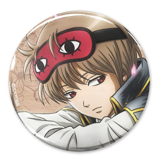 《銀魂》.新繪 沖田總悟 65mm徽章 小窗眺望風景款