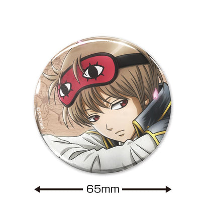 《銀魂》.新繪 沖田總悟 65mm徽章 小窗眺望風景款