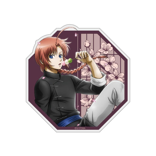 《銀魂》.新繪神威亞克力磁鐵 小窗觀景Ver.