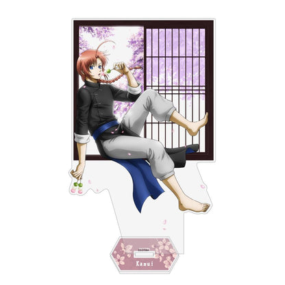 《銀魂》.新繪神威亞克力立牌（大號）小窗觀景Ver.