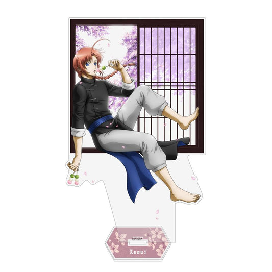 《銀魂》.新繪神威亞克力立牌（大號）小窗觀景Ver.