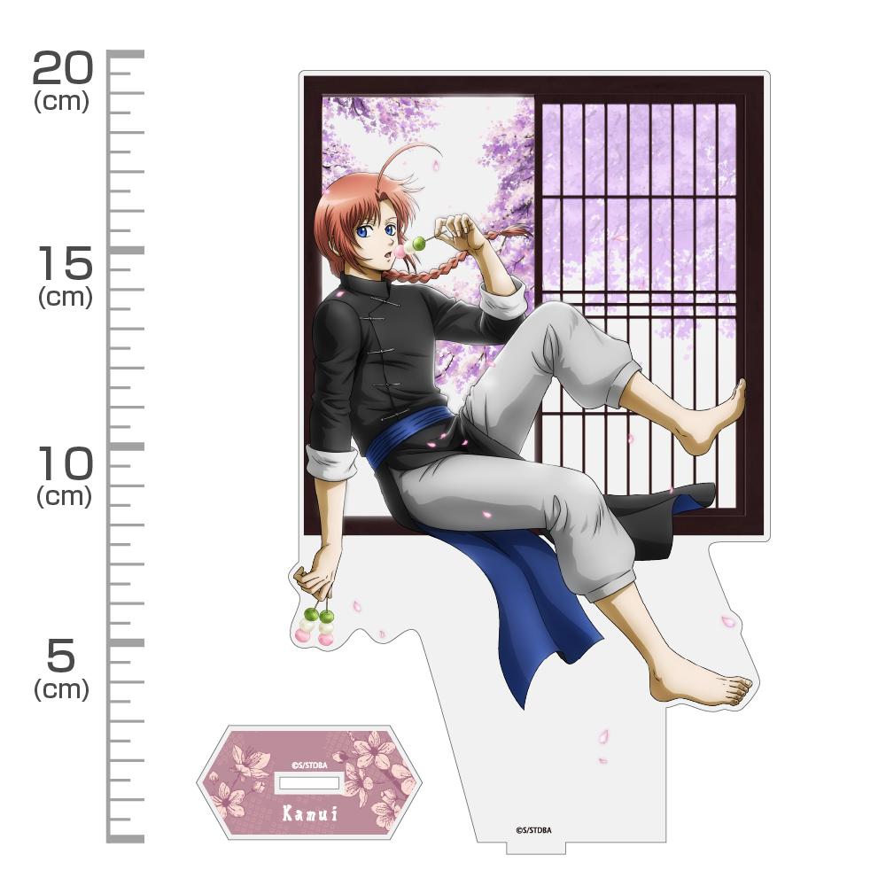 《銀魂》.新繪神威亞克力立牌（大號）小窗觀景Ver.