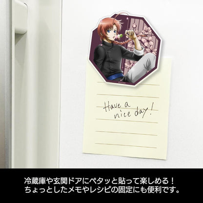 《銀魂》.新繪神威亞克力磁鐵 小窗觀景Ver.