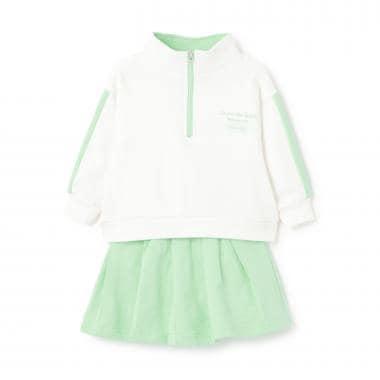 【加絨】【100%純棉】半拉鍊套裝