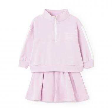 【加絨】【100%純棉】半拉鍊套裝