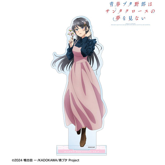 青春豬頭少年不做聖誕夢_新繪製 櫻島麻衣（春）大號亞克力立牌＜櫻島麻衣 生日2025版＞