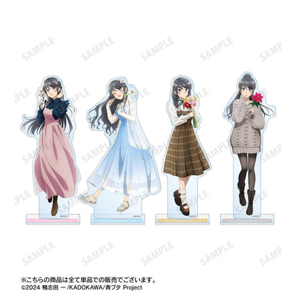 青春豬頭少年不做聖誕夢_新繪製 桜島麻衣（夏季） 大號亞克力立牌 ＜桜島麻衣 生日2025版＞