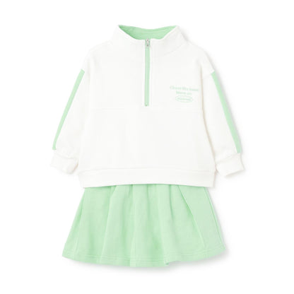 【加絨】【100%純棉】半拉鍊套裝