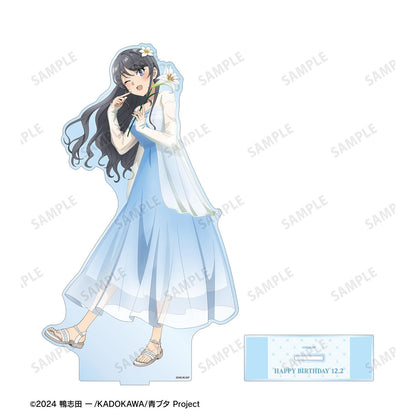 青春豬頭少年不做聖誕夢_新繪製 桜島麻衣（夏季）特大亞克力立牌 ＜桜島麻衣 生日2025版＞