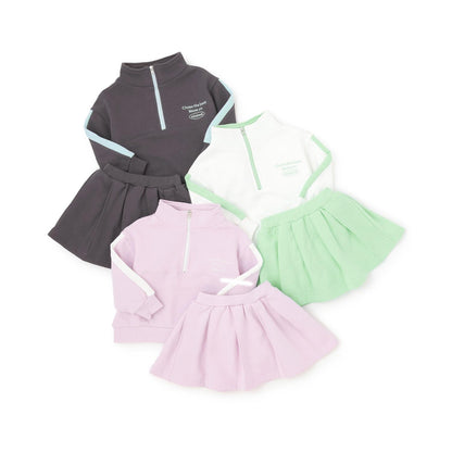 【加絨】【100%純棉】半拉鍊套裝