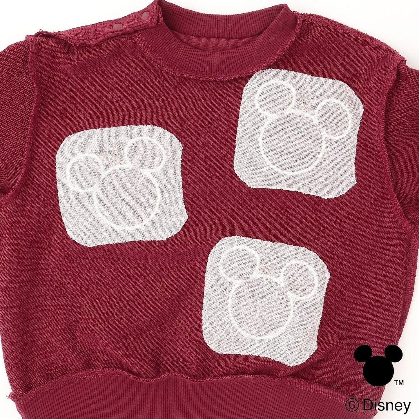 【《迪士尼》】貼布繡衛衣