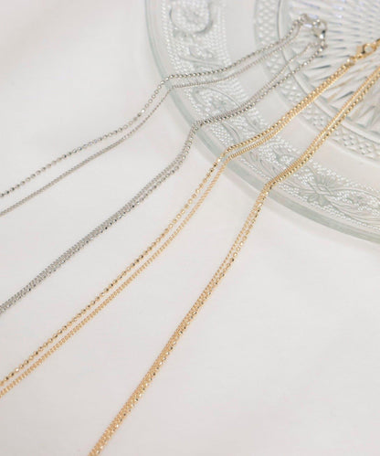 細鏈條雙層項鍊