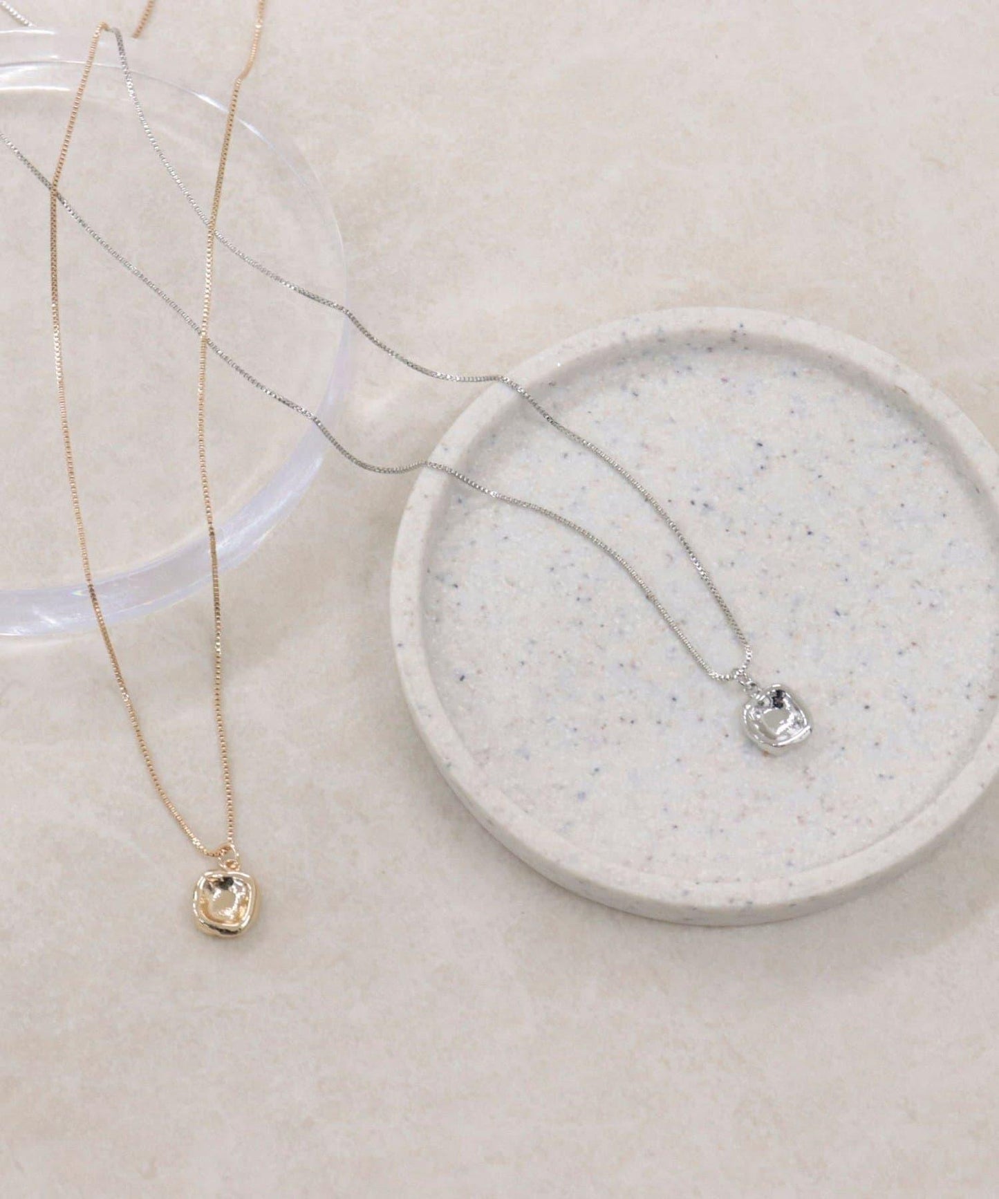 立方體吊墜項鍊