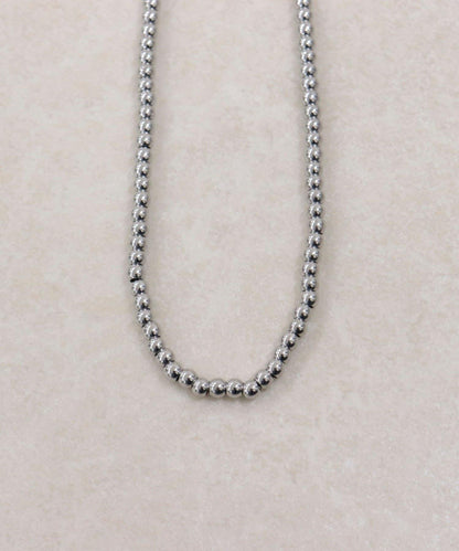 金屬珠中長項鍊