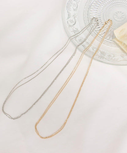 細鏈條雙層項鍊