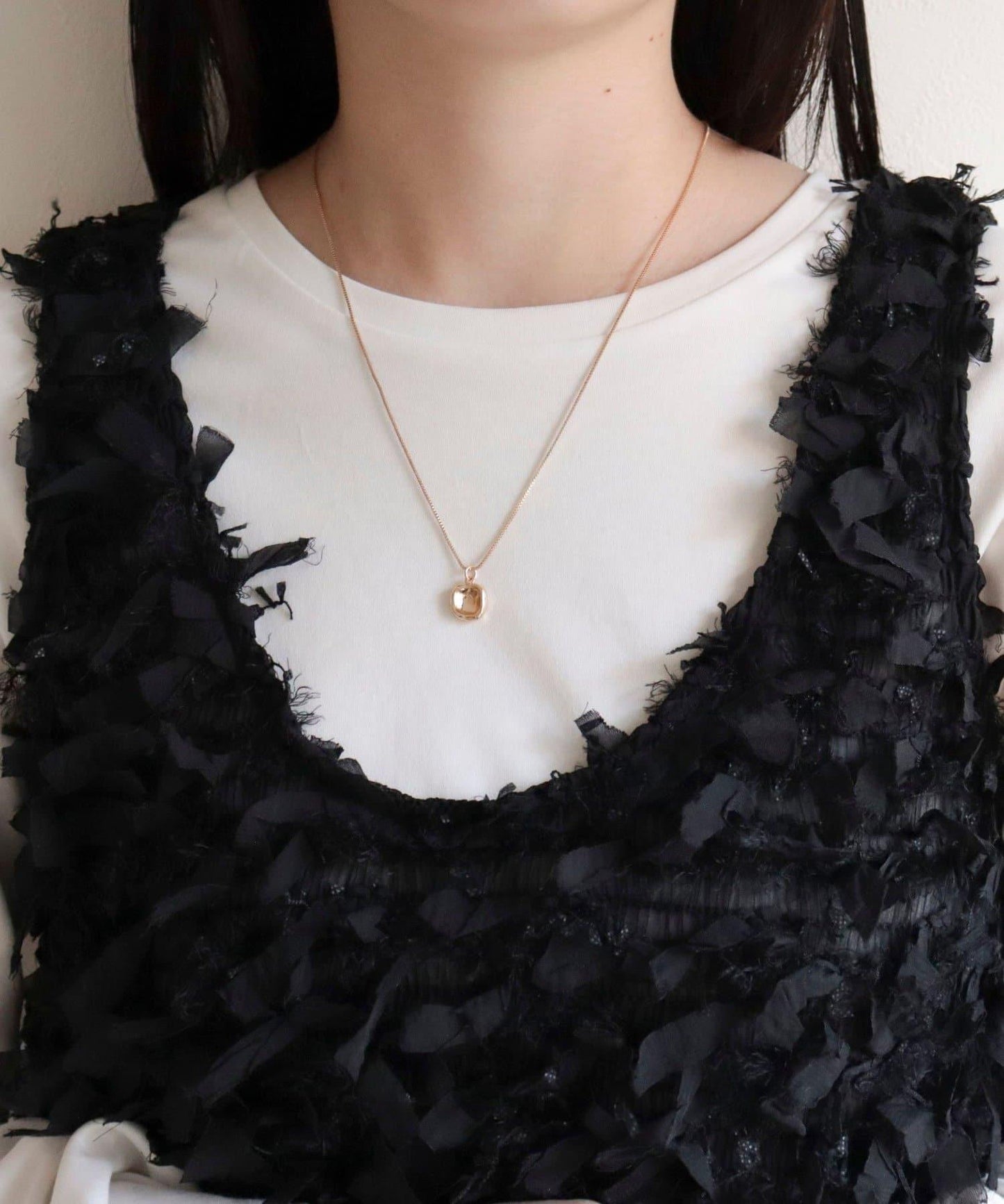 立方體吊墜項鍊