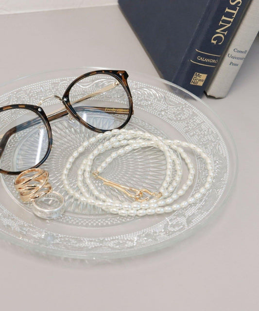 米珠長款掛鉤項鍊