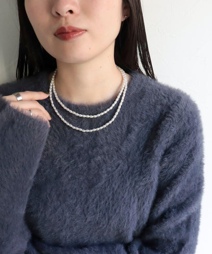 米珠長款掛鉤項鍊