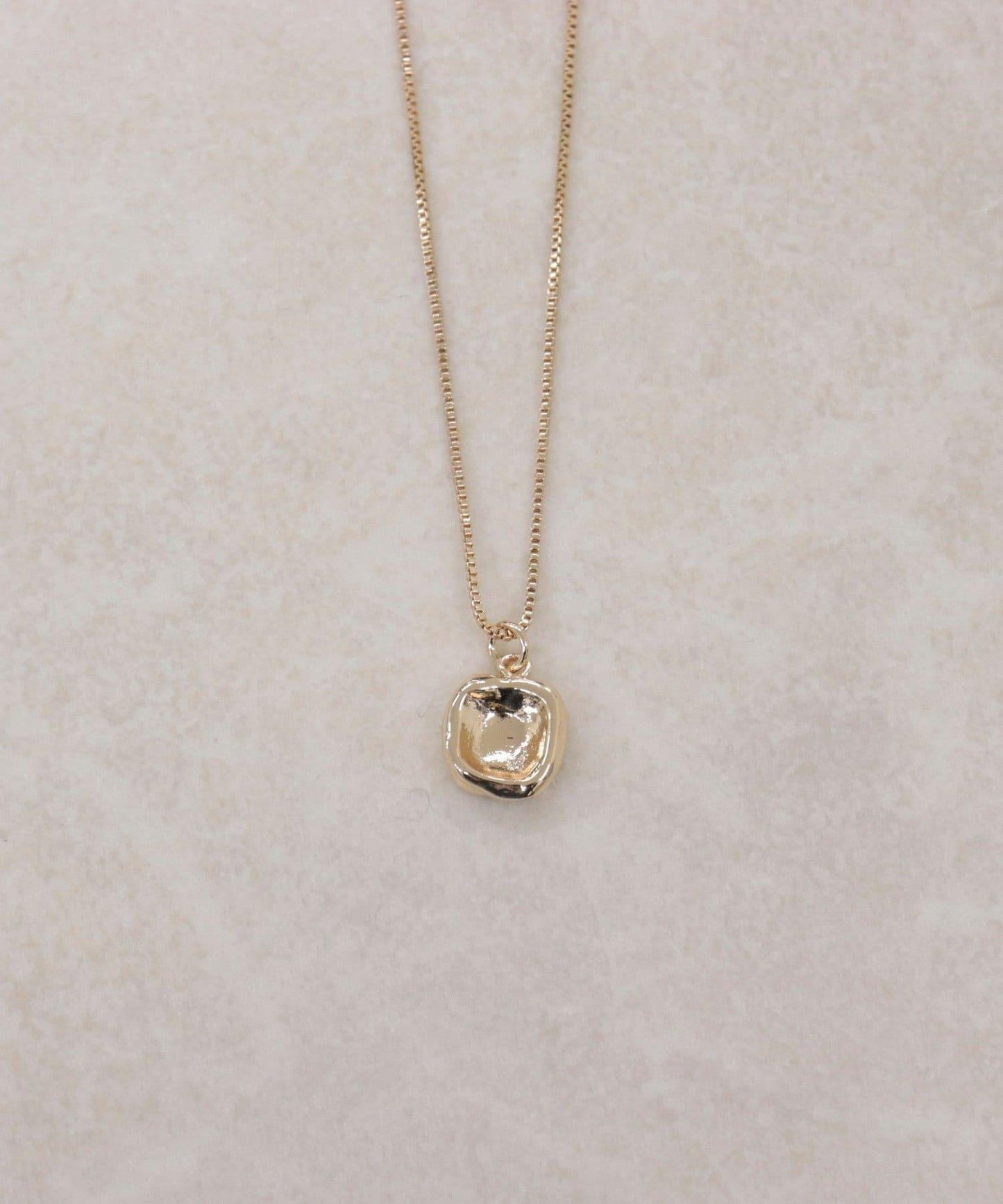 立方體吊墜項鍊