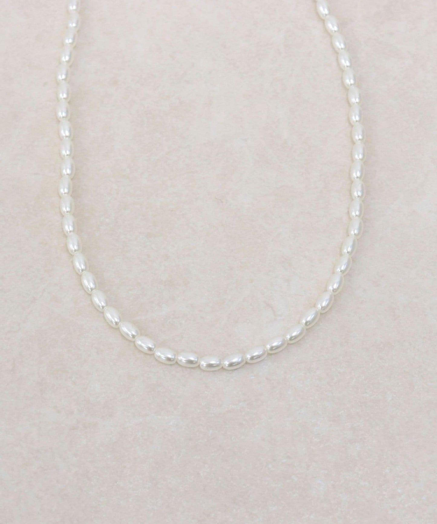 米珠長款掛鉤項鍊