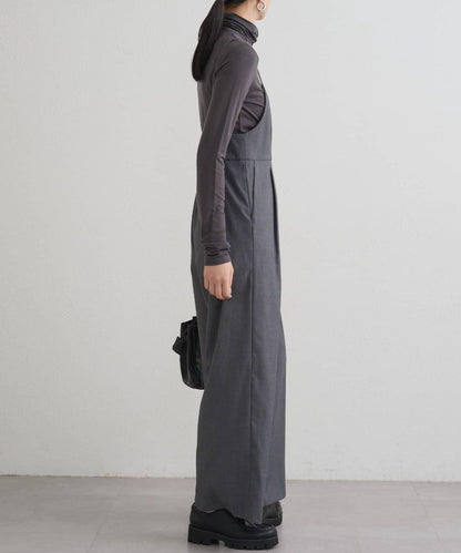 【Loungedress】V領吊帶連體褲