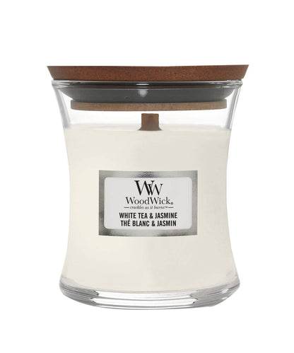 WoodWick玻璃罐香薰蠟燭S號&燈罩套裝