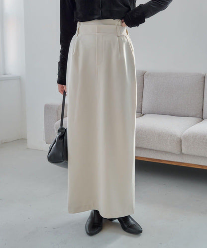 【有小個子尺碼】雙腰頭半身裙