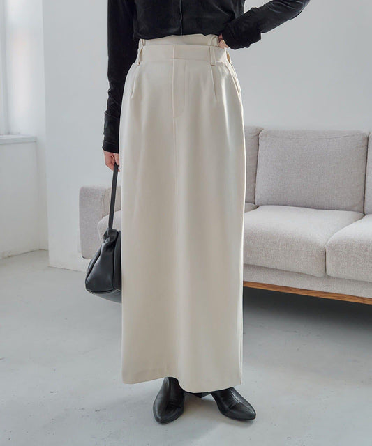 【有小個子尺碼】雙腰頭半身裙