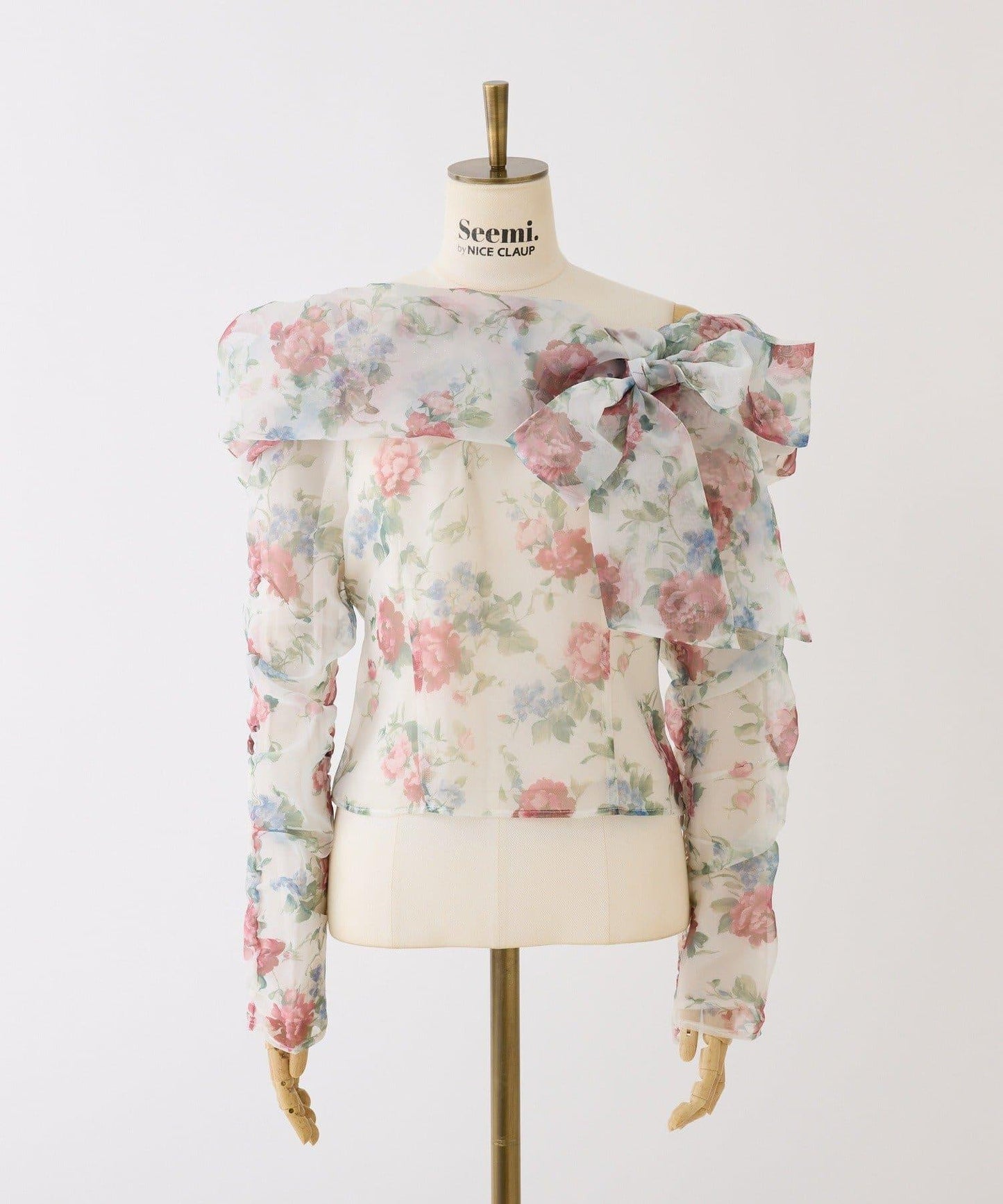 【Seemi】蝴蝶結襯衫