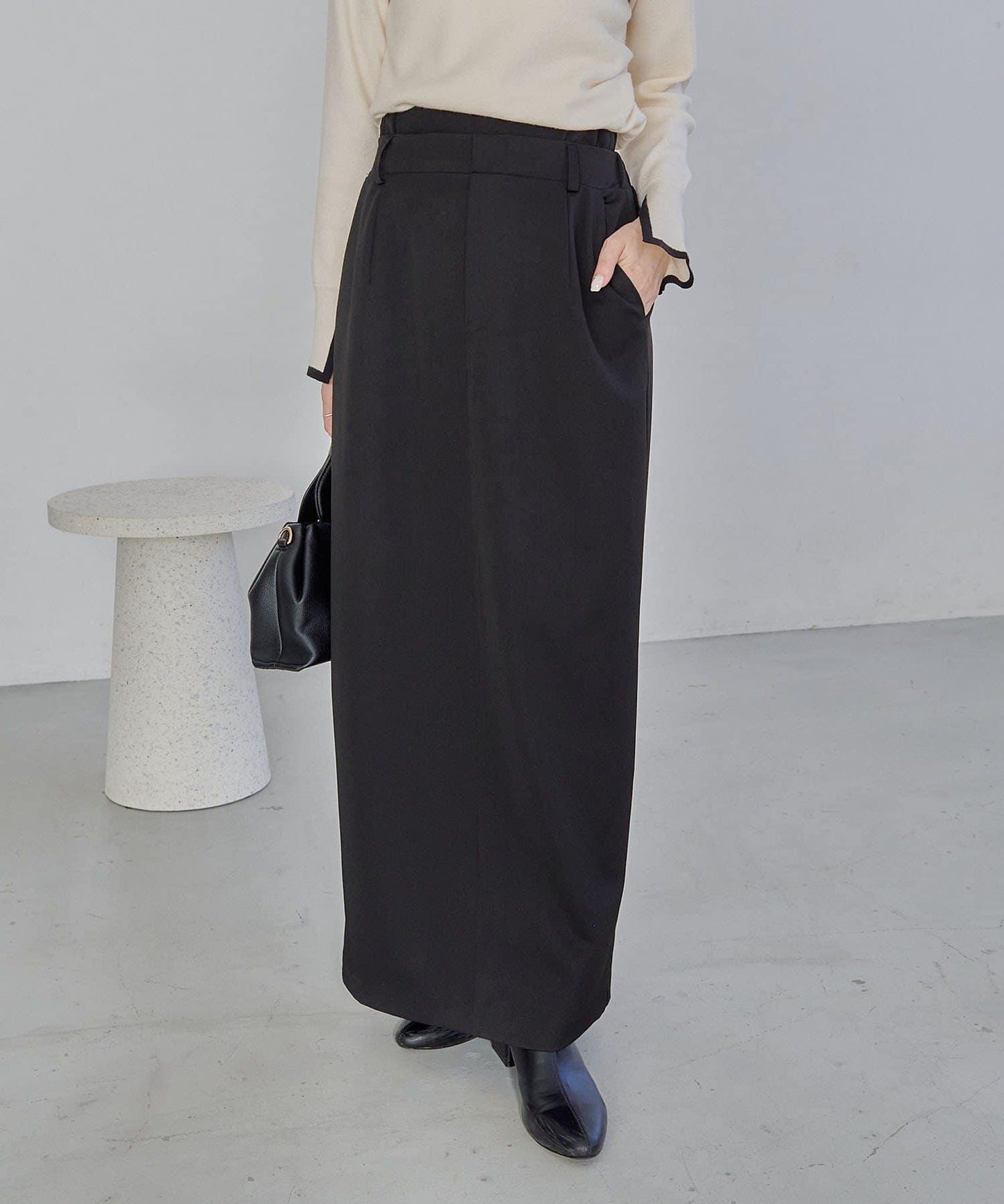 【有小個子尺碼】雙腰頭半身裙