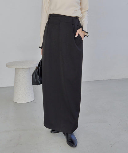 【有小個子尺碼】雙腰頭半身裙