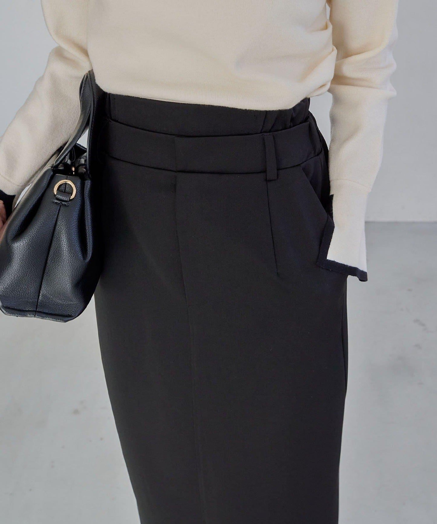 【有小個子尺碼】雙腰頭半身裙