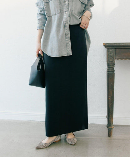 【無壓力】彈力斜紋I型裙