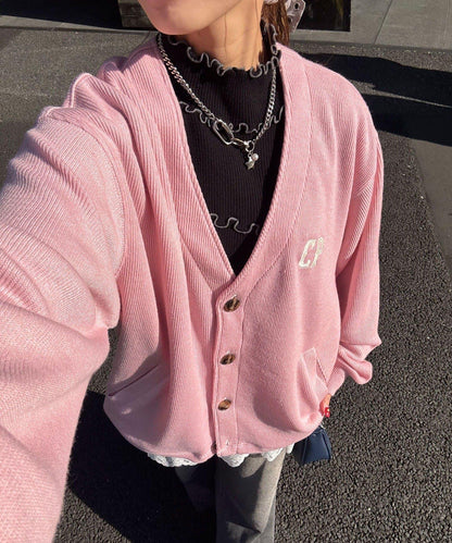 【Ciaopanic】CP標誌縫線開衫