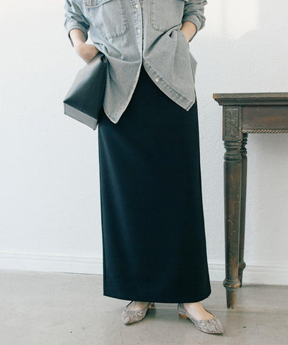 【無壓力】彈力斜紋I型裙