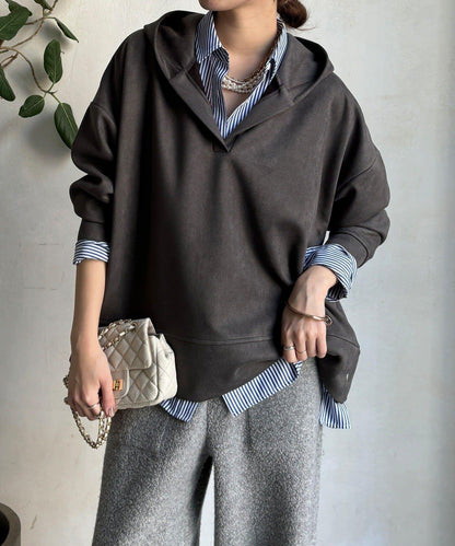 寬鬆連帽衛衣