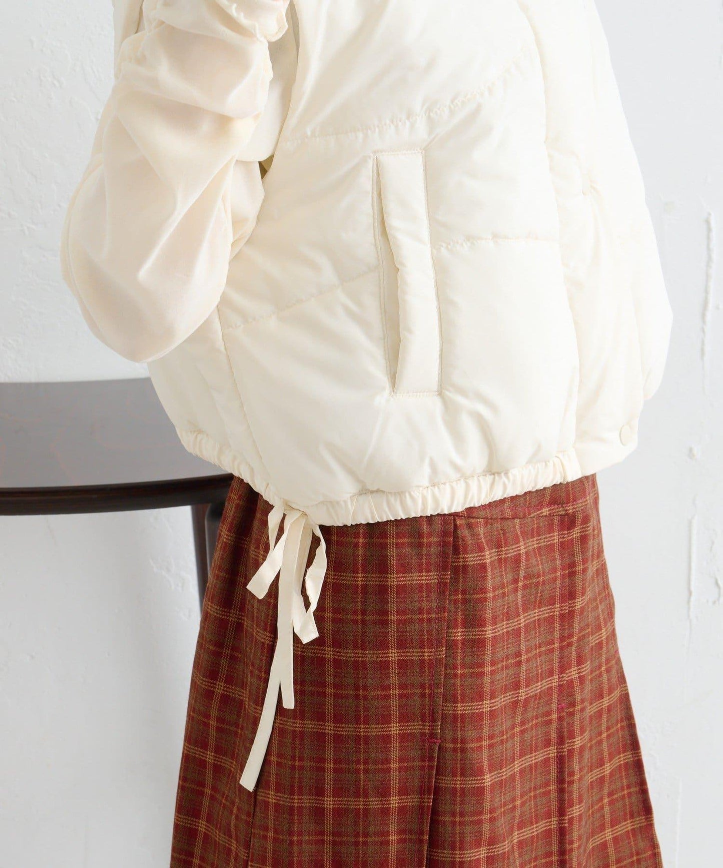 中棉蝴蝶結馬甲