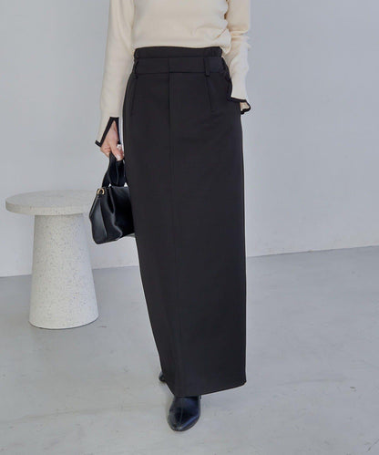 【有小個子尺碼】雙腰頭半身裙