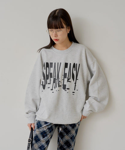 【WHIMSIC/2尺碼可選】Speak Easy衛衣套頭衫