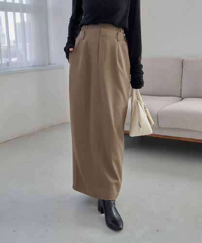 【有小個子尺碼】雙腰頭半身裙