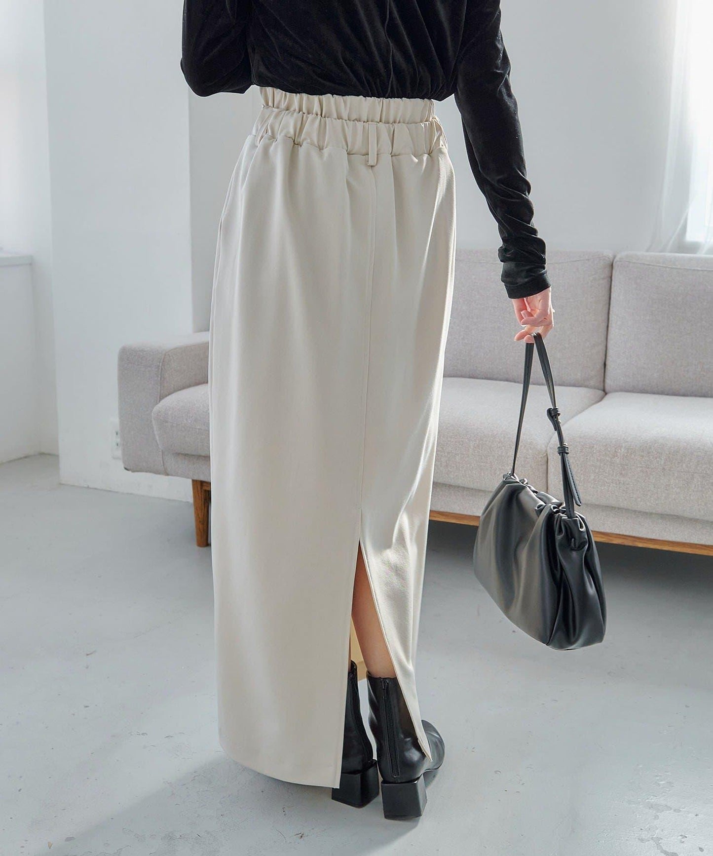 【有小個子尺碼】雙腰頭半身裙