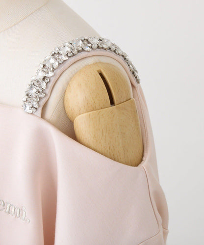 【Seemi】肩部裝飾單肩上衣