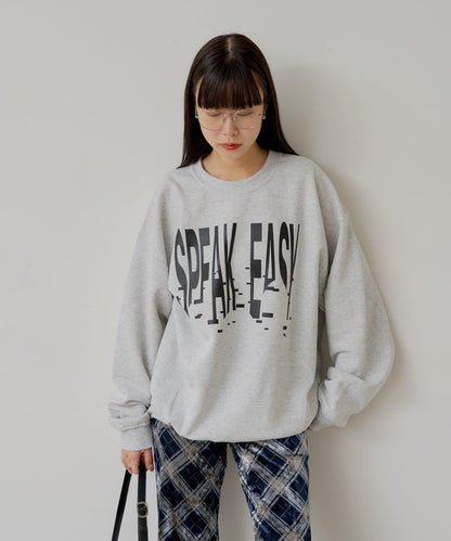 【WHIMSIC/2尺碼可選】Speak Easy衛衣套頭衫