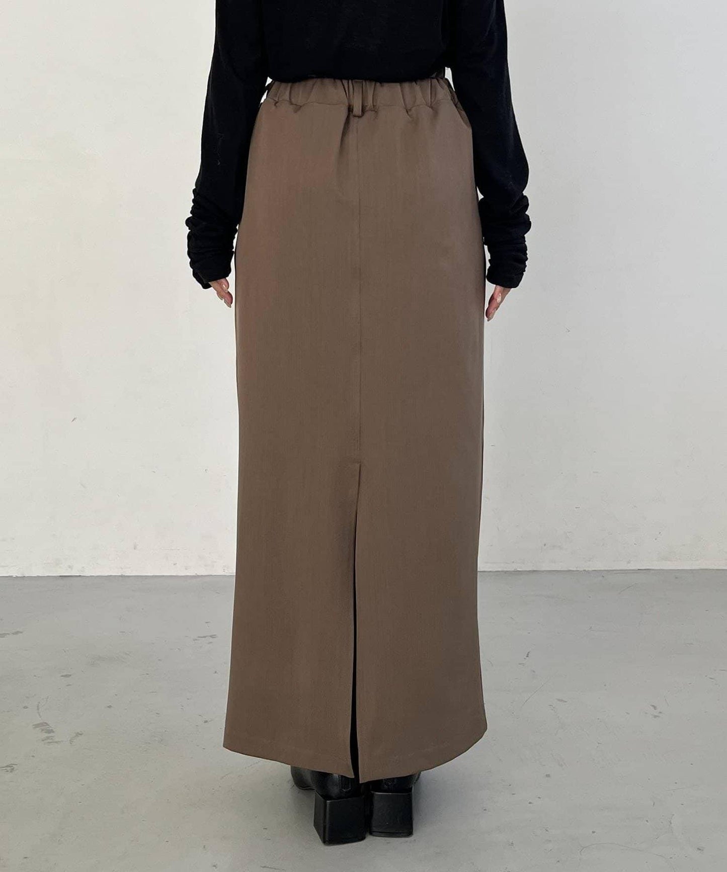 【有小個子尺碼】雙腰頭半身裙