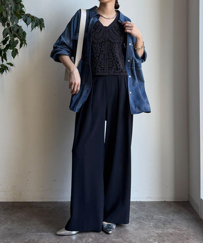 鉤針編織針織背心